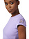 ELISABETTA FRANCHI Elisabetta Franchi tshirt with logo on sleeve Iris / Purple