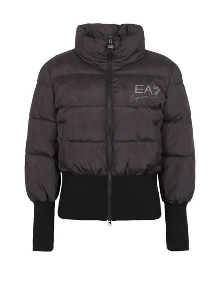 EA7 Emporio Armani EA7 Emporio Armani bomber jacket python Zwart