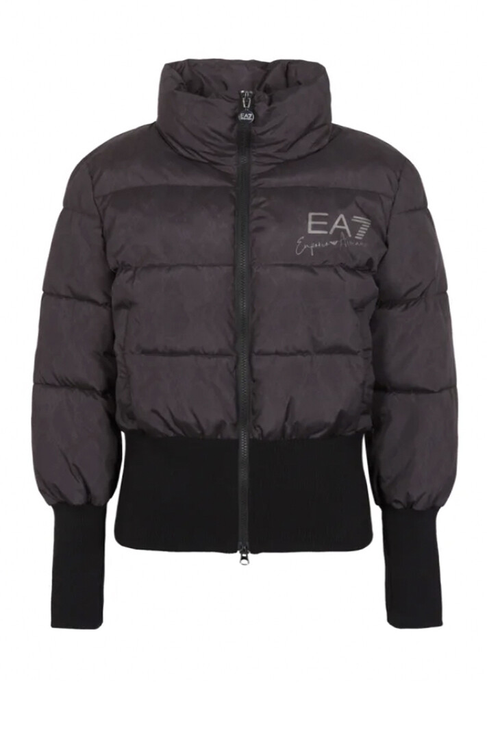 EA7 Emporio Armani EA7 Emporio Armani bomber jacket python Black