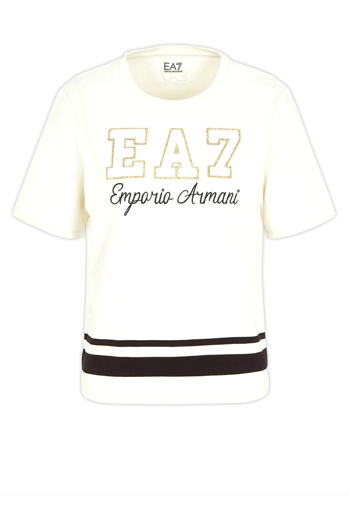 EA7 Emporio Armani EA7 Emporio Armani tshirt room Wit