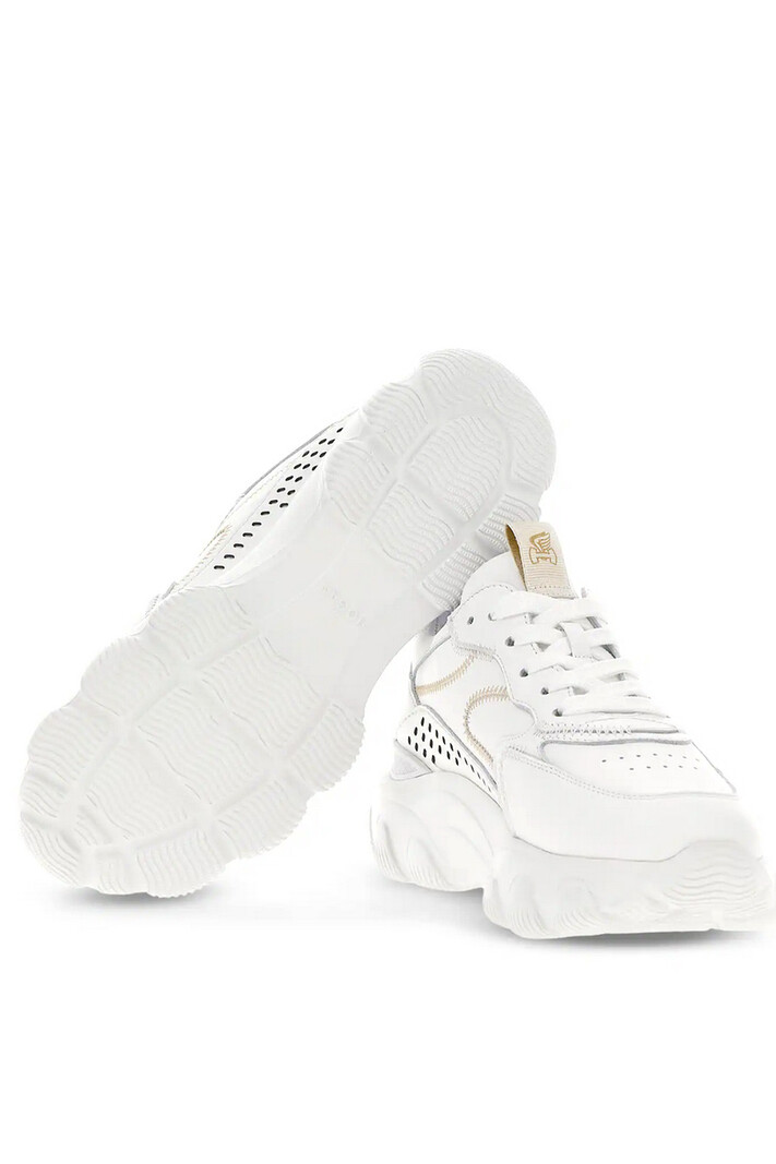 HOGAN Hogan Sneakers Hyperactive with in small beige sticksel White