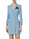 ELISABETTA FRANCHI Elisabetta Franchi double-breasted blazer dress baby Blue