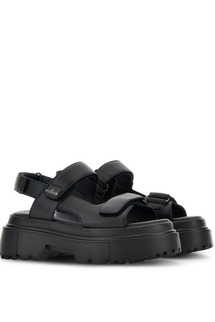 HOGAN Sneakers Hogan sandal H644 Sandalo Nero Black