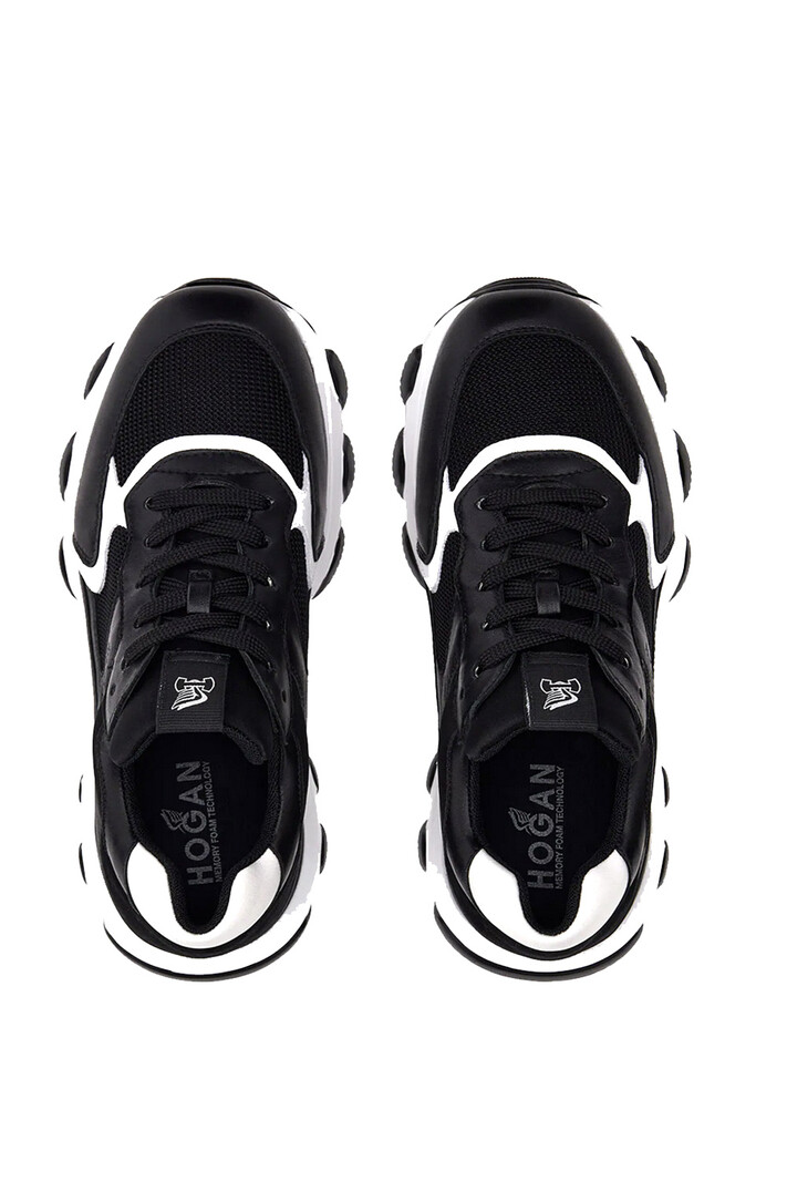 HOGAN Hogan Sneakers Hyperactive met zwart-wit zool Zwart