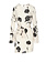 TWINSET Twinset dress with fabric belt in floral print cream White with Black