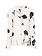 TWINSET Twinset blouse in floral print / floral print cream White / Black