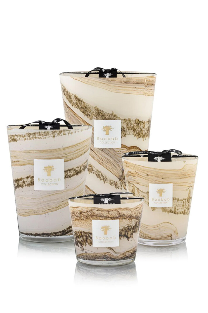 BAOBAB COLLECTION Baobab collection scented candle Sand Siloli Max 16