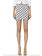 ELISABETTA FRANCHI Elisabetta Franchi skirt with logo print Burro / Cream White