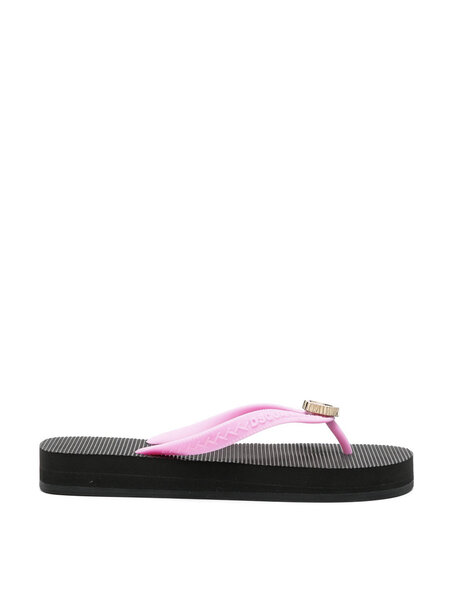 DSQUARED2 dsquared2 slippers with gold heart Black with Pink