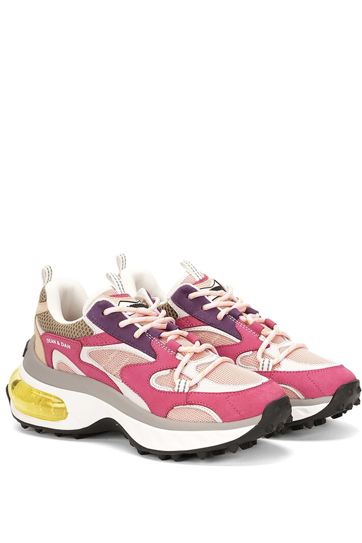 DSQUARED2 Dsquared2 dames Bubble sneaker / runner Fushia roze / Beige