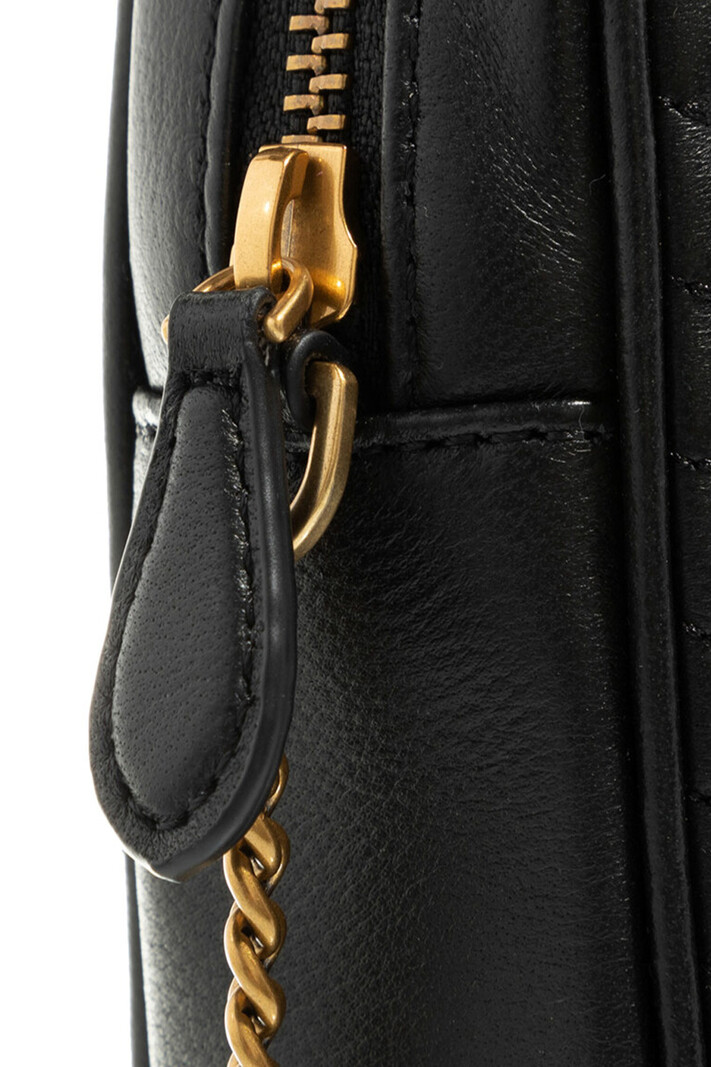 PINKO Pinko phone case met gouden logo Zwart
