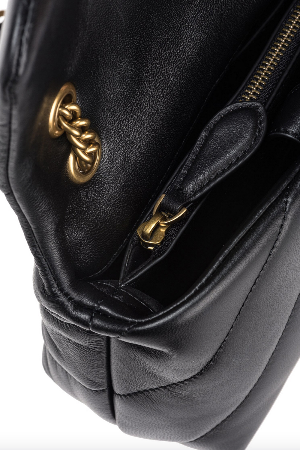 PINKO Pinko Mini Love Bag Puff Maxi Quilt Zwart