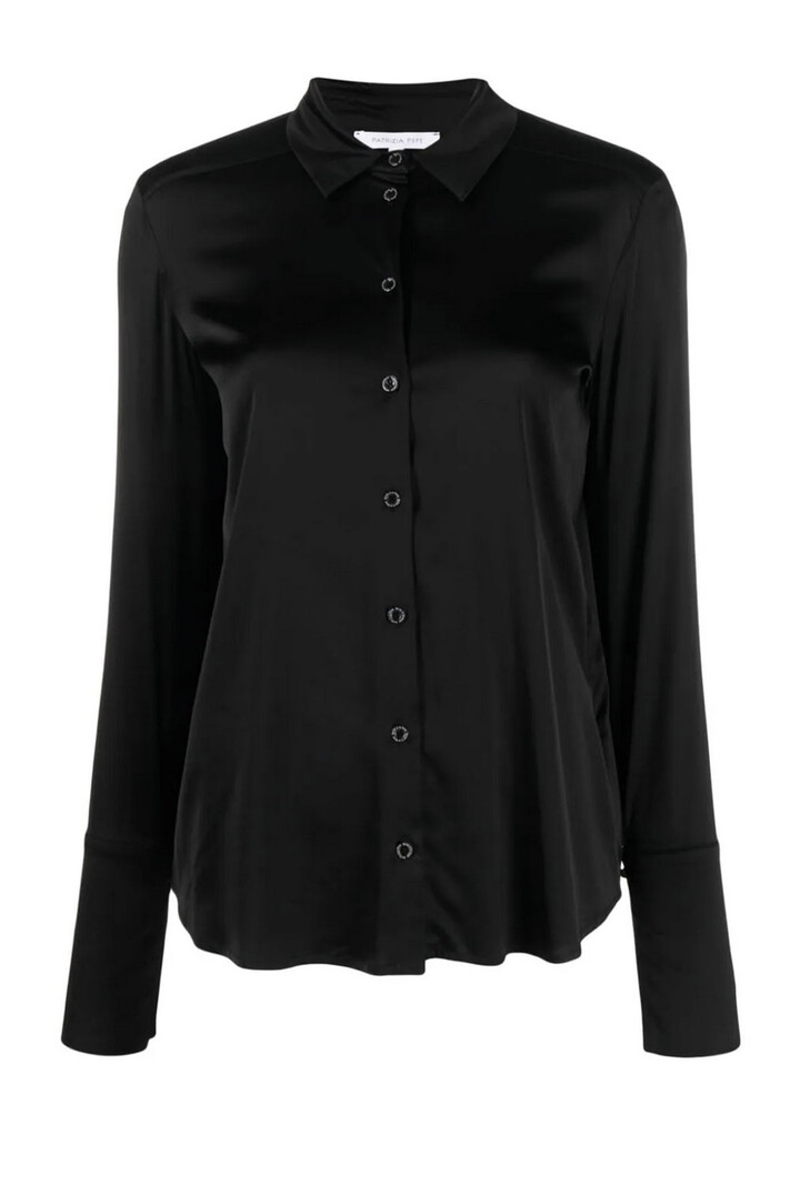 PATRIZIA PEPE Patrizia Pepe Satin blouse Black