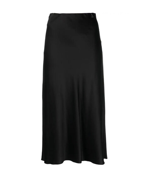 PATRIZIA PEPE Patrizia Pepe satin skirt Black