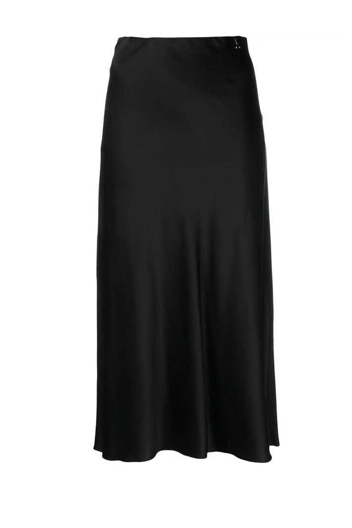 PATRIZIA PEPE Patrizia Pepe satin skirt Black