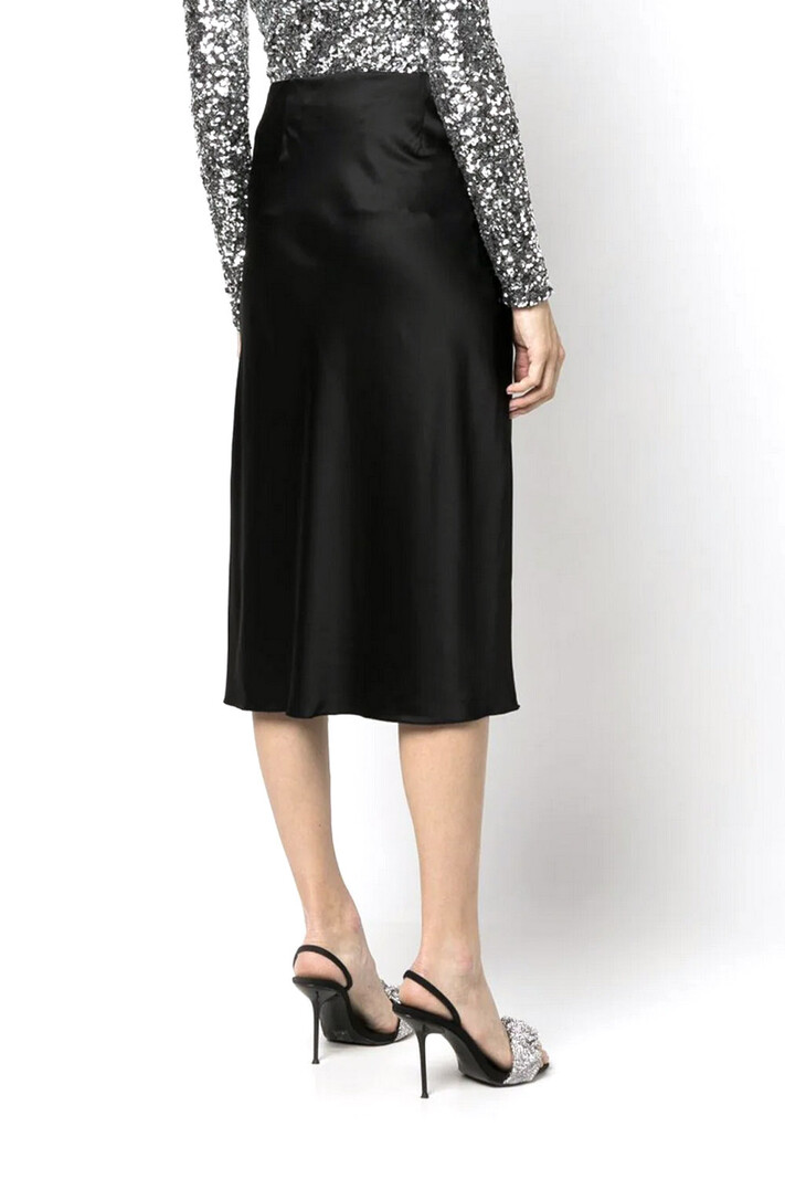 PATRIZIA PEPE Patrizia Pepe satin skirt Black