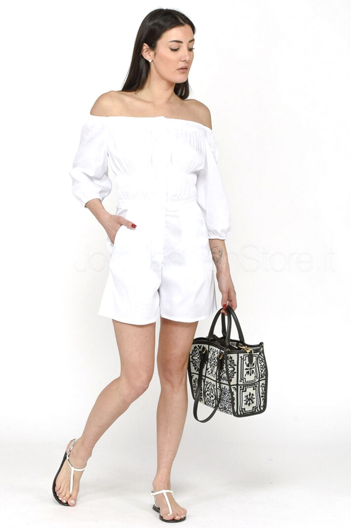 PATRIZIA PEPE Patrizia Pepe short jumpsuit White