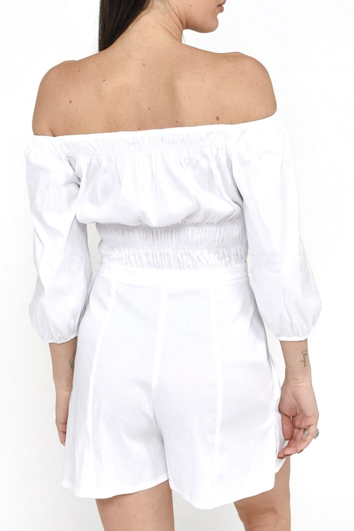 PATRIZIA PEPE Patrizia Pepe short jumpsuit White