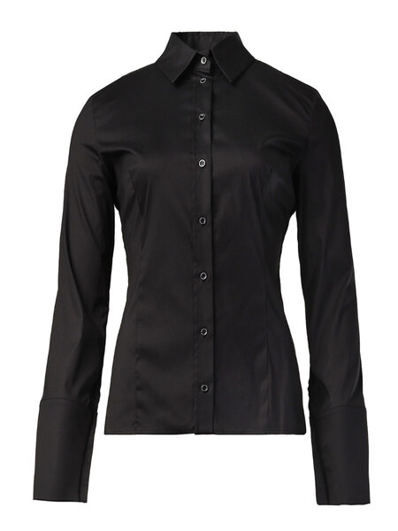 PATRIZIA PEPE Patrizia Pepe cotton stretch blouse Black