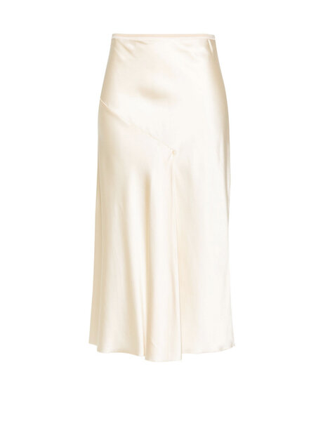 PATRIZIA PEPE Patrizia Pepe satin skirt Ivory Skin / Beige