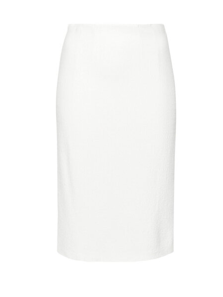 PATRIZIA PEPE Patrizia Pepe strech pencil skirt with luxurious fabric and high slit White