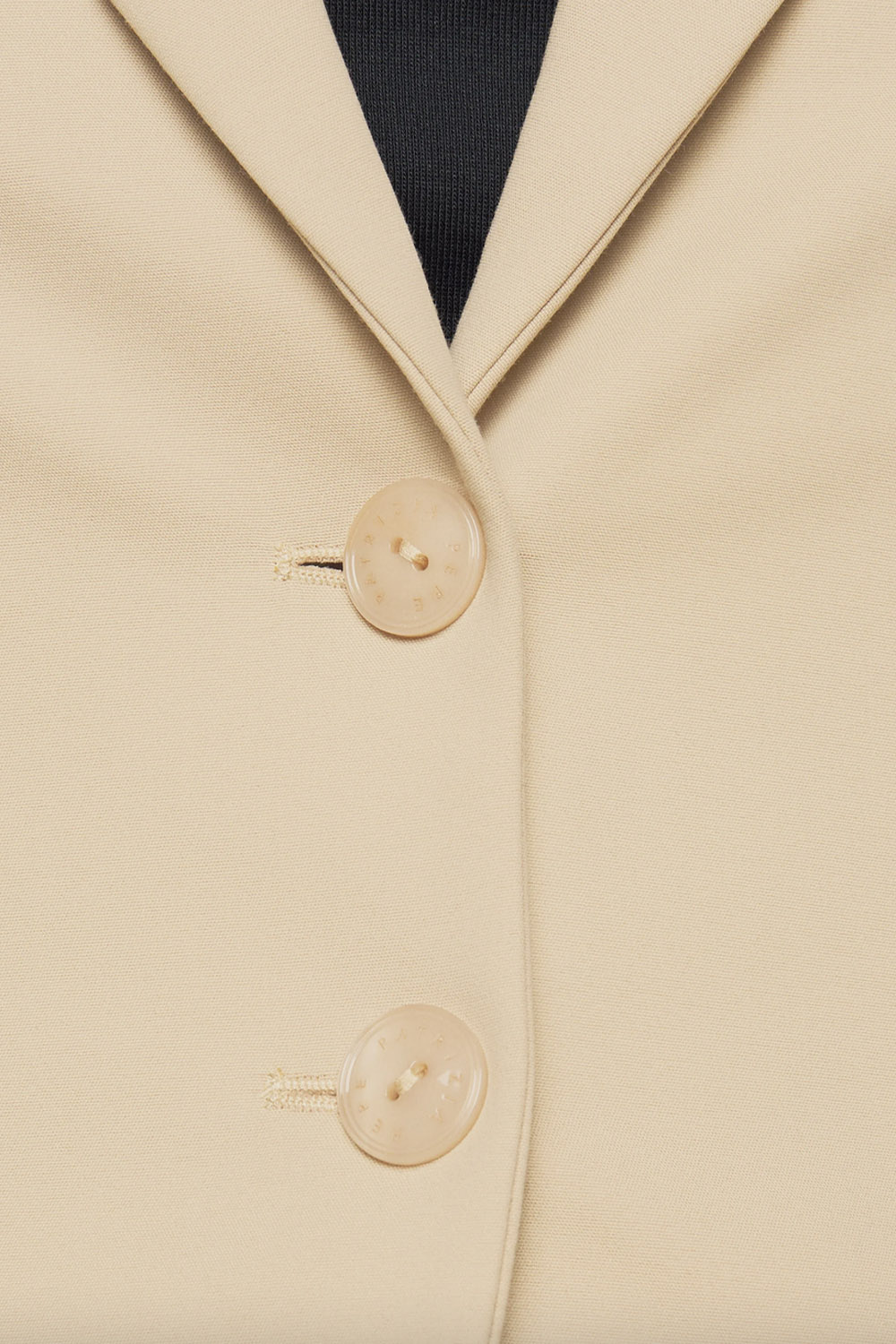 PATRIZIA PEPE Patrizia Pepe colbert jas / blazer Biege / Nude ( valt 1 maat kleiner)