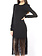 PATRIZIA PEPE Patrizia Pepe dress with strings Black