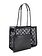 ELISABETTA FRANCHI Elisabetta Franchi  transparante shopper met logo Zwart