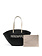 PATRIZIA PEPE Patrizia Pepe bag / basket wicker with leather Black