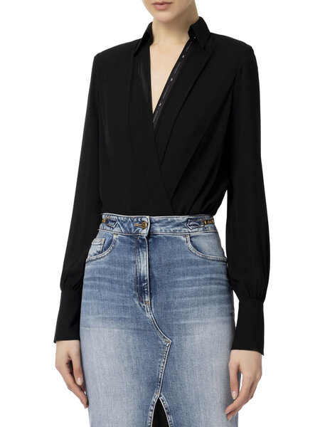 ELISABETTA FRANCHI Elisabetta Franchi body blouse Black