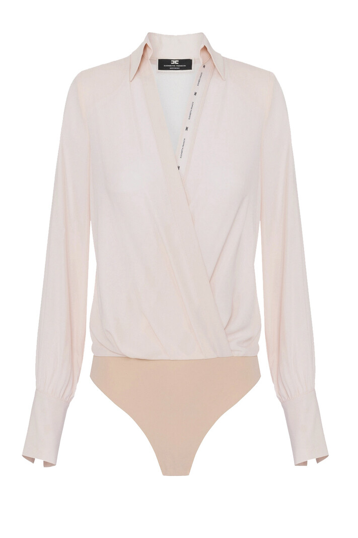 ELISABETTA FRANCHI Elisabetta Franchi body blouse Roze