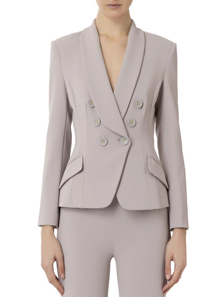 ELISABETTA FRANCHI Elisabetta Franchi blazer / colbertjas Perla / Grijs