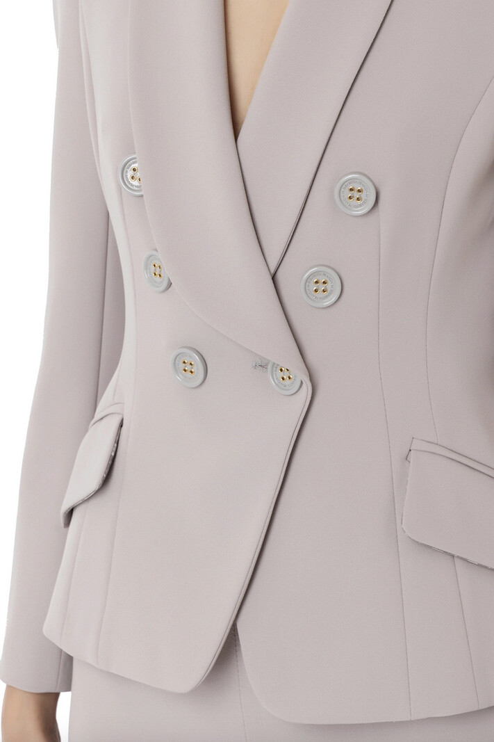 ELISABETTA FRANCHI Elisabetta Franchi blazer / jacket Perla / Gray