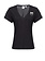 PINKO Pinko tshirt V hals met wit logo Zwart