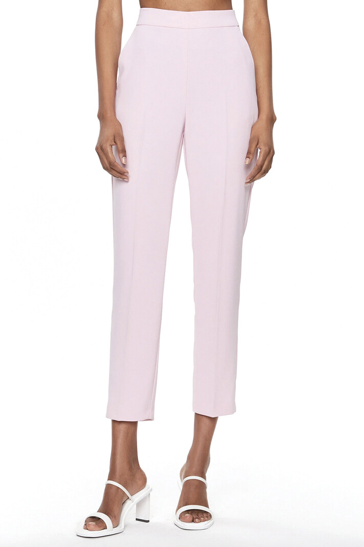 PINKO Pinko pantalon met rits achterzijde Lila / Roze