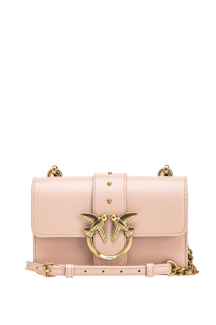 PINKO Pinko mini Love Bag One Simply poeder Roze