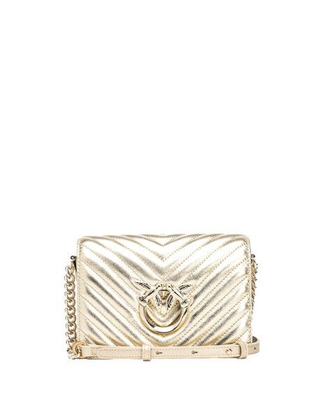 PINKO Pinko mini Love Bag click Gold