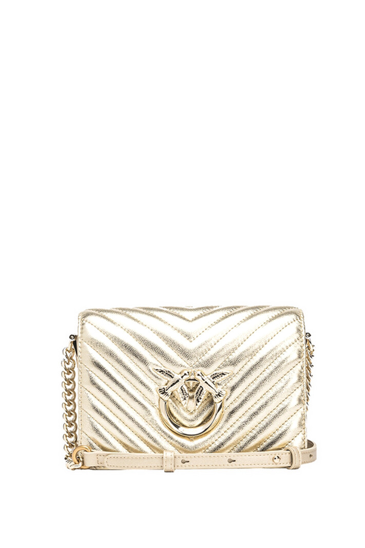 PINKO Pinko mini Love Bag click Gold