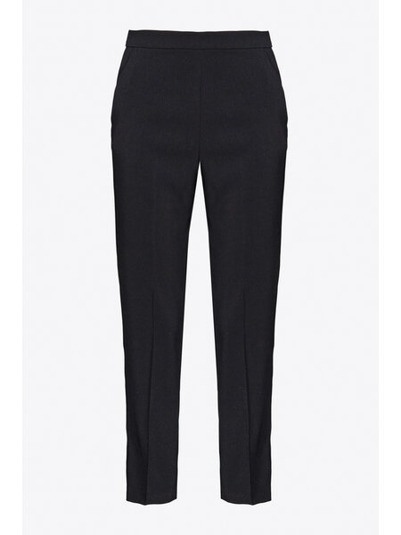 PINKO Pinko pantalon met rits achterzijde Zwart