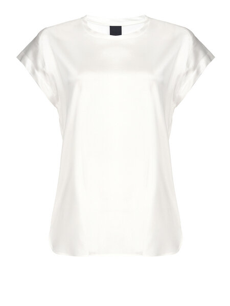 PINKO Pinko stretch satin top White