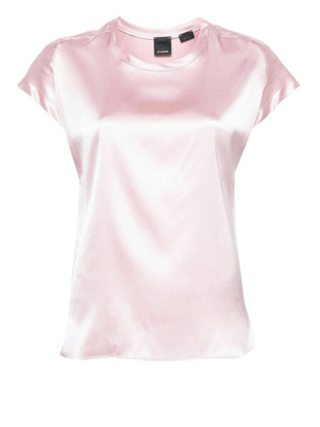 PINKO Pinko stretch satin top Pink