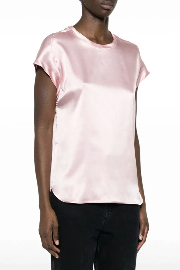 PINKO Pinko stretch satin top Pink