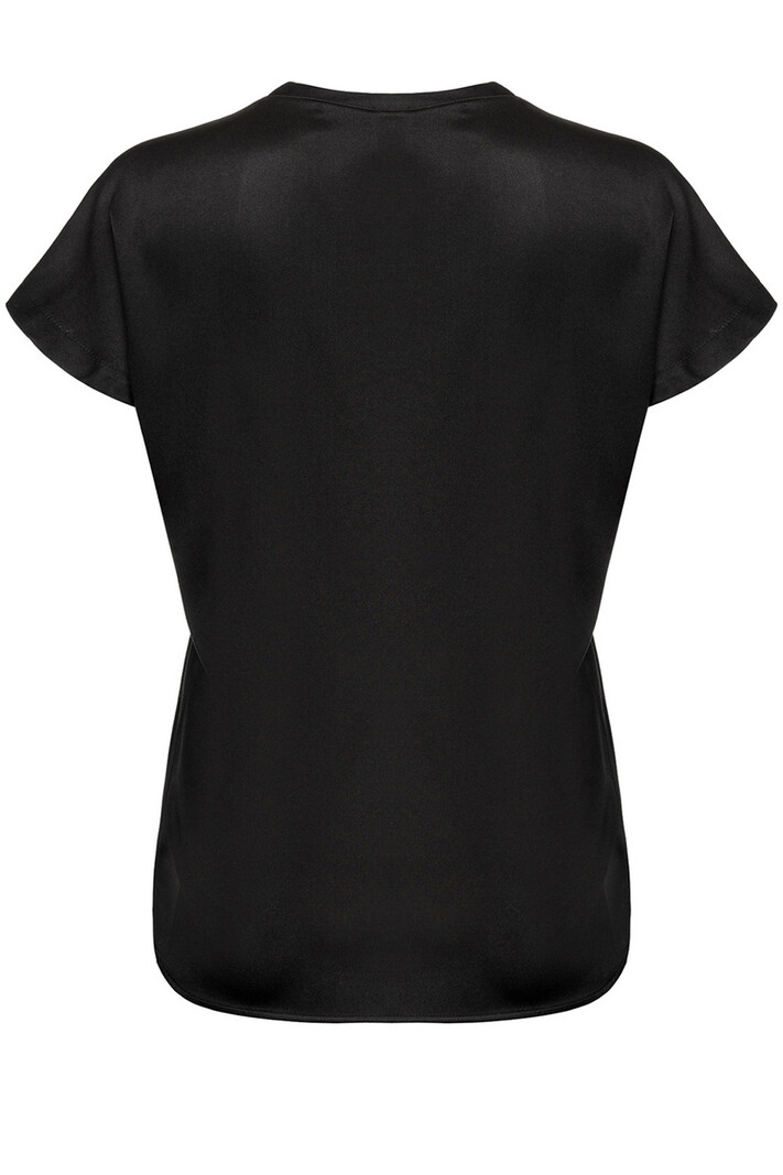 PINKO Pinko stretch satin top Black