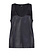 PINKO Pinko stretch satin sleeveless top Black