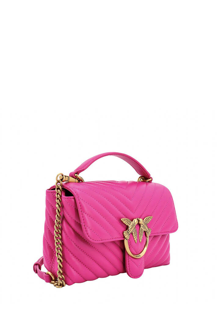 PINKO Pinko tas / bag Love Lady puff mini classic Fuschia Roze