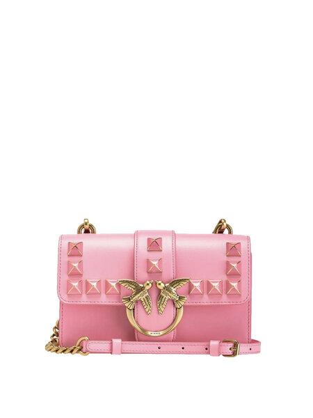 PINKO Pinko Love one mini Bag met studs Roze