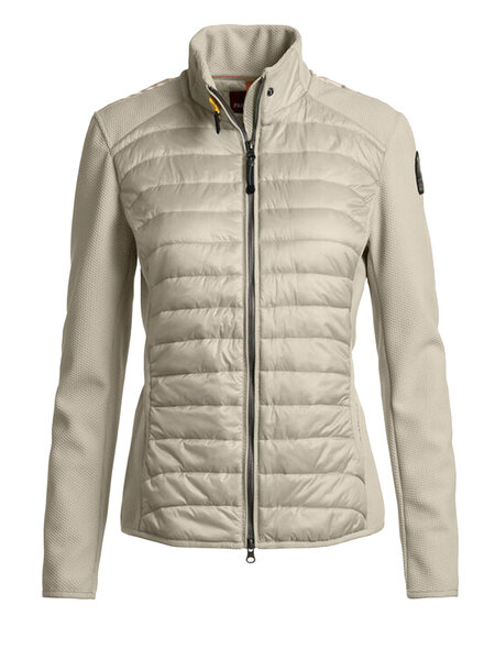 PARAJUMPERS Parajumpers Olivia jacket Woman Birch / Beige (black logo plate)