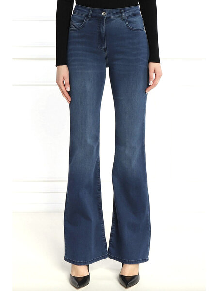 PATRIZIA PEPE Patrizia Pepe flaired jeans Blauw