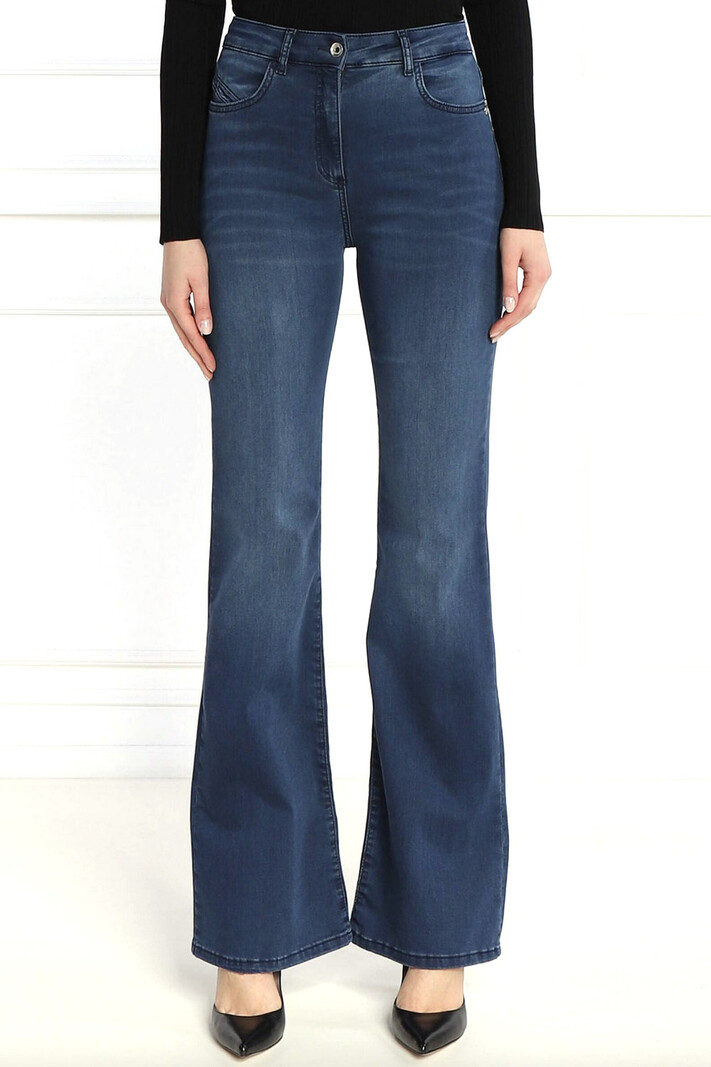 PATRIZIA PEPE Patrizia Pepe flaired jeans Blauw