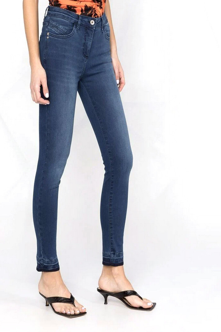 PATRIZIA PEPE Patrizia Pepe strech jeans with logo Blue